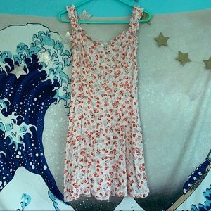 floral nobody’s child casual mini dress